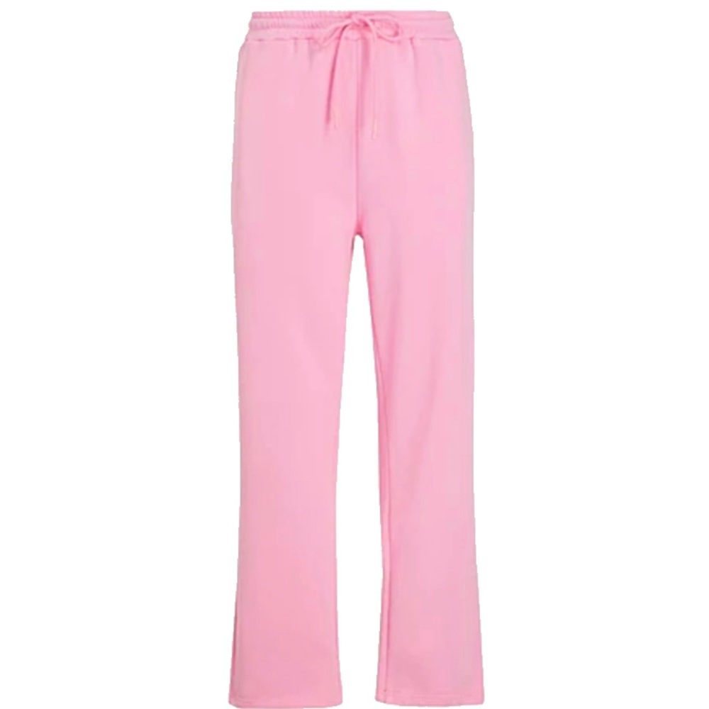 8 by YOOX Barbiecore Barbie pink straight leg terry sweatpants XS